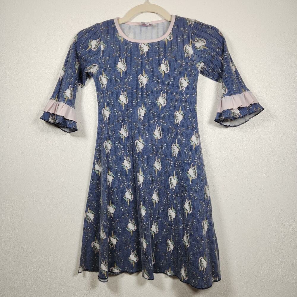 y2k Lilli Lovebird Size 10 Unicorn Boho Whimsy Dress Girls Kids Youth